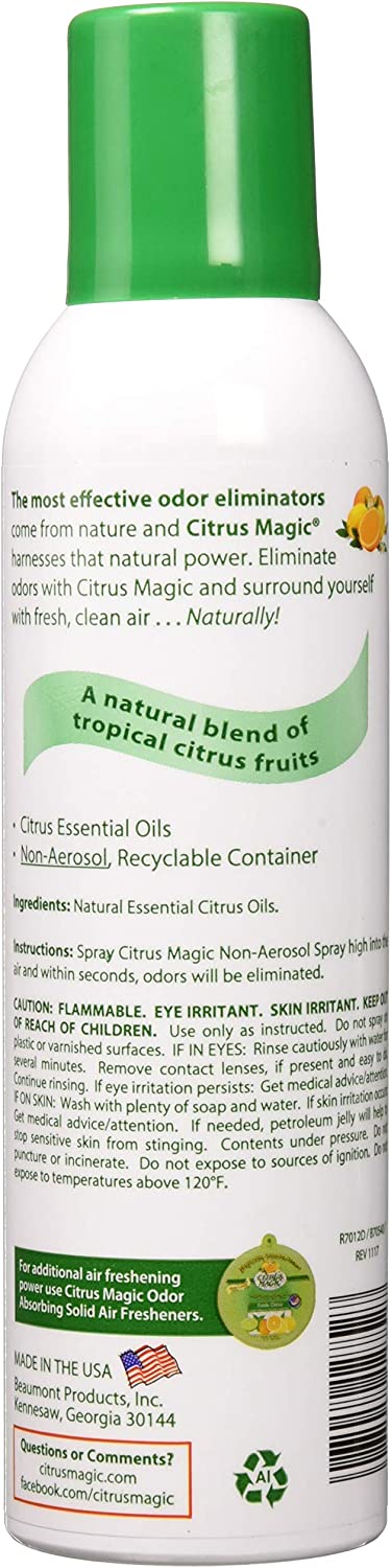 Citrus Magic, BMT612172146, Topical Citrus Blend Air Freshener Spray, 2 / Pack