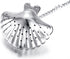 DISIWENE 7 Pack Loose Leaf Tea Infuser, Tea Strainer Stainless Steel Tea Ball with Chain and Drip Trays, small Tea Filter Set for Mug (Silver-Set A)