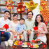 Chinese New Year Balloons 2022 Party Decorations - Year of Tiger God of Wealth Ingots Firecrackers Foil Balloons for 2022 Happy Chinese New Year Decoration Supplies