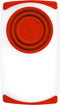Dexas Over the Sink Strainer Board, 11.5 x 20", Natural/Red