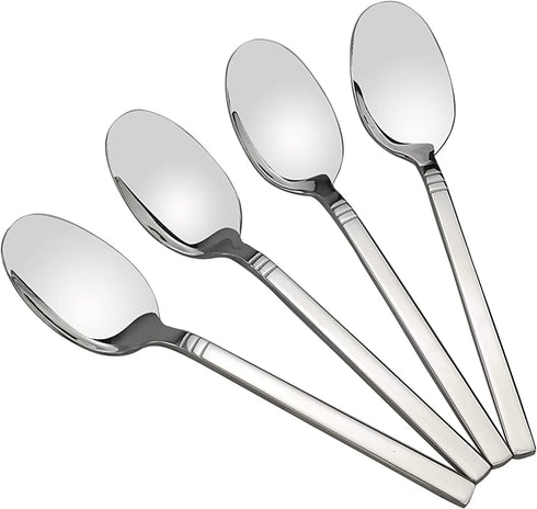 Fiazony Dinner Spoon, 12-Piece Stainless Steel Spoons, 7.79-INCH