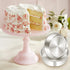 6 Inch Cake Pan Set of 2, Deedro Round Cake Baking Pans Stainless Steel Cake Pans for Wedding Birthday Layer Cake, One-piece Molding, Healthy & Durable, Mirror Finish & Dishwasher Safe