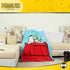 Silver Buffalo Peanuts Snoopy Micro-Plush Throw Blanket, 45 x 60 Inches
