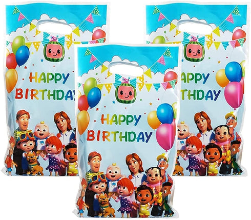 TOPTAMP 40PCS Coco Party Gift Bag Packs Birthday Supplies Kids Super Baby Candy Bag JoJo Treat Bags