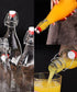 XZF Swing Top Clear Glass Bottles Brewing Bottles 500 ml 16 fl. oz. Flip Top Bottles Great for Oil Vinegar Beverages Homemade Juices Kombucha Water Beer Set of 6, XZF001