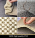 ROIMOE Non-Slip Shower Mat Bathtub Mat with Drain Soft on Feet PVC Loofah Shower for Bathroom Wet Area Quick Drying No Suction Cup Comfort Shower Rugs Bathroom Accessories Grey 32—16 HG-W02-1