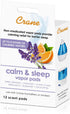 Crane Lavender Universal Vapor Pads, for Use Droplets, Corded Inhaler, Warm Mist Humidifier, Orange, Lavender Orange 12 Count (Pack of 1)