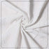 OWENIE White Shower Curtain for Bathroom, 3D Embossed Geometric Polyester Fabric, Innovative Design, 72 x 72 Inch