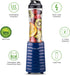 La Reveuse Smoothies Blender 300 Watt with 18 oz BPA Free Portable Travel Sports Bottle (Navy)