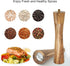 Wooden Pepper Grinder,10Inch pepper mill Acacia Wood salt pepper grinder refillable with Adjustable Coarseness, salt and pepper shaker Tableware Gifts1PC