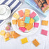 4 Pcs Break Apart Candy Molds Silicone Shapes Mini Chocolate Bar Silicone Molds Set, Small Molds for Wax Melts (A+B)