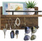 Key Holder for Wall Decorative with Key Hooks, Mail Organizer Wall Mounted, Key Hangers with Mail Shelf for Wall, Key Racks and Mail Holder for Wall
