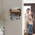 Key Holder for Wall Decorative with Key Hooks, Mail Organizer Wall Mounted, Key Hangers with Mail Shelf for Wall, Key Racks and Mail Holder for Wall