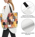 Tote Bags Women - sugar Skull Flower Grocery Reusable Tote Bag Large Casual Shoulder Bag Handbag For Shopping Travel
