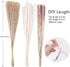 ANKRA 60 Pcs Natural Dried Pampas Grass, 15 Pcs White Pampas & 15 Pcs Brown Pampas & 30 Pcs Reed Grass, 20" Fluffy Pampas Grass Decor, Dried Pampas Grass for Flower Arrangements Home Decor, (ANKRA-01)