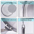 Newness Fine Mesh Skimmer Spoon, Professional 304 Stainless Steel Hot Pot Fat Strainer for Oil Filter Skimming Grease and Foam, Durable Multi-Functional Kitchen Cooking Mesh Food Strainer Ladle-3 Pack