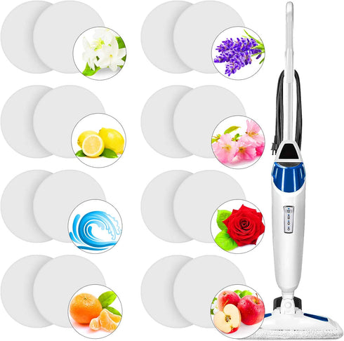 Maitys Replacement Steam Mop Scent Discs Fragrance Scented Pads 8 Different Fragrance Discs Compatible with Bissell Powerfresh and Symphony Series Fits Model 1940, 1806 and 1132 (24)