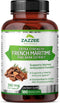 Zazzee Extra Strength French Maritime Pine Bark Extract, 350 mg Per Capsule, 180 Vegan Capsules, 95% Proanthocyanidins, 6 Month Supply, Non-GMO and All-Natural
