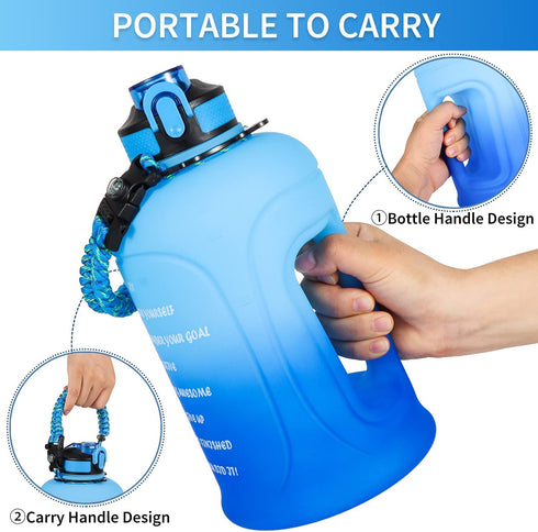 HAWSON Half Gallon Water Bottle with Straw Lid, Best Friend, Friendship Gifts for Women, Sister Gifts, Best Friend Birthday Gifts for Women, Friends Female, Mothers Day Gifts for Mom, Her, BFF Gifts