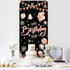 Rose Gold Happy Birthday Door Banner,Birthday Door Cover Decoration Supplies Happy Birthday Backdrop Photography Black Background Sign For Women And Girls Birthday Party Home Outdoor Decor
