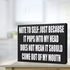 JennyGems Funny Sarcastic Sign, Funny Home Decorations Sign, Note To Self: Just Because It Pops Into My Head Does Not Mean It Should Come Out Of My Mouth, Funny Gifts Decorative Wall Art Sign, Desk Decor, Cubicle Signs, Gifts for Coworkers