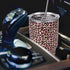 Artlion 30oz Tumbler Pink Leopard Insulated 30 OZ Metal Tumblers Cheetah Cup with Straws and Lid for Cold Hot Drinks