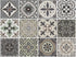 Venecia Decorative Tile Stickers Set 12 Units 6x6 inches. Peel & Stick Vinyl Tiles. Backsplash. Home Decor. Furniture Decor. Staircase Decor. 3 sqf per Package.