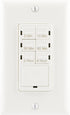 GE Push-Button Countdown Timer Switch, 5-15-30 Minute/1-2-4 Hour, ON/Off, No Neutral Wire Needed, Ideal for Lights, Exhaust Fans, Heaters, Wall Plate Included, 15318 , White