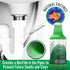 Garbage Disposal Cleaner and Deodorizer Green Enzyme Drain Cleaner Attacks Odor Source with Advanced Bio-Linking Technology - Perfect for Kitchen Sink, Shower Drain, Bathroom Sink, Utility Sink 32 oz