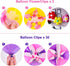 2 Set Balloon Column Kit and 2 Set DIY Table Stand Kit, 63 inch Height 30Pcs Balloon Rings, 100 Glue Dot, 2 Tying Tool, 2 Flower Clip, 1 Balloon Pump for Party Wedding Birthday Festival Decorations