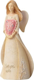 Enesco Foundations Love You More Mini Angel, 4.53" Polyresin Figurine
