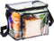 Clear Lunch Bag See Through Lunch Box with Adjustable Strap and Front Storage Compartment Transparent Lunch Bags For Men and Women for Work
