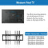 JUSTSTONE Tilting TV Wall Mount Bracket for Most 32-83 Inches LED LCD OLED 4K Curved Plasma Flat Screen TVs,Tilt Mounting with VESA 600x400mm Holds up to 165 LBS, Fits 16",18",24"Studs,Can Be Leveled