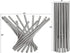 Nicunom Stainless Steel Rotation Fruit Bowl, Foldable Rotation Fruit Basket, Modern Countertop Fruit Basket Holder, Unique Design Decorative Fruit Stand Kitchen Storage, Silver