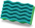 Libman 1268 Cleaning, 2.75 x 4.5 x 1, Green 6 Each Sponge, 2.75x4.5x1, 6 Each