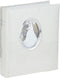 Pioneer Photo Albums WAF-46/ST 200 Pocket Ivory Moire Cover Album with Silver Tone Oval Frame and Wedding Album Text for 4 x 6-Inch Prints