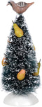 Department 56 Village Collection Accessories One Partridge in a Pear Tree Figurine, 1.97 Inch, Multicolor