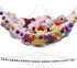 CanJoo Stuffed Animal Net, Stuffed Animal Hammock Wall Hanging Mesh Toy Hammock for Stuffed Animals Jumbo Stuff Animal Toy Organizer Storage Net Plush Toy Corner Net Holder for Kids' Play Room Bedroom White