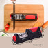WARSUN Electric Knife Sharpener, Kitchen Knife Sharpening, Professional Knife Sharpener Electric Tool for Chef Knife, Black(Upgraded),not for Ceramic, Serrated Knives