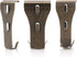 Brick Wall Clips Hooks Fastener - Coideal 12 PCS Metal Brick Hangers Hook Clip for Outdoor Hanging Pictures Lights Wreaths Stockings Garland No Drill, Fit Brick 2 1/5 to 2 1/2 Inch (Bronze)