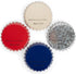 TII Metal Coasters S/4, red white blue