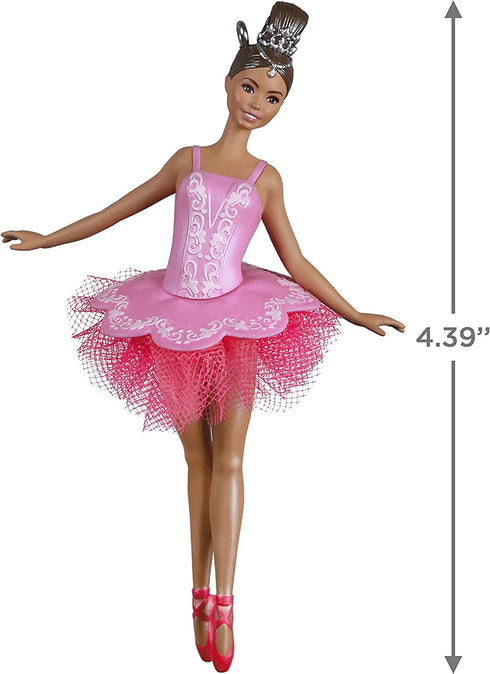 Hallmark Keepsake Christmas Ornament 2021, Barbie Beautiful Ballerina