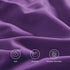 Bedsure Twin Sheets Set for Kids Purple - Soft 1800 Bedding Microfiber Twin Bed Sheets, 3 Pieces Twin Size Sheets