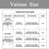 UMINEUX Clear Plastic Tablecloth Protector Heavy Duty Vinyl Table Cover 100% Waterproof Oil Proof Wipeable for Indoor Outdoor Dining Table Use(54x120 Inch, Rectangle)