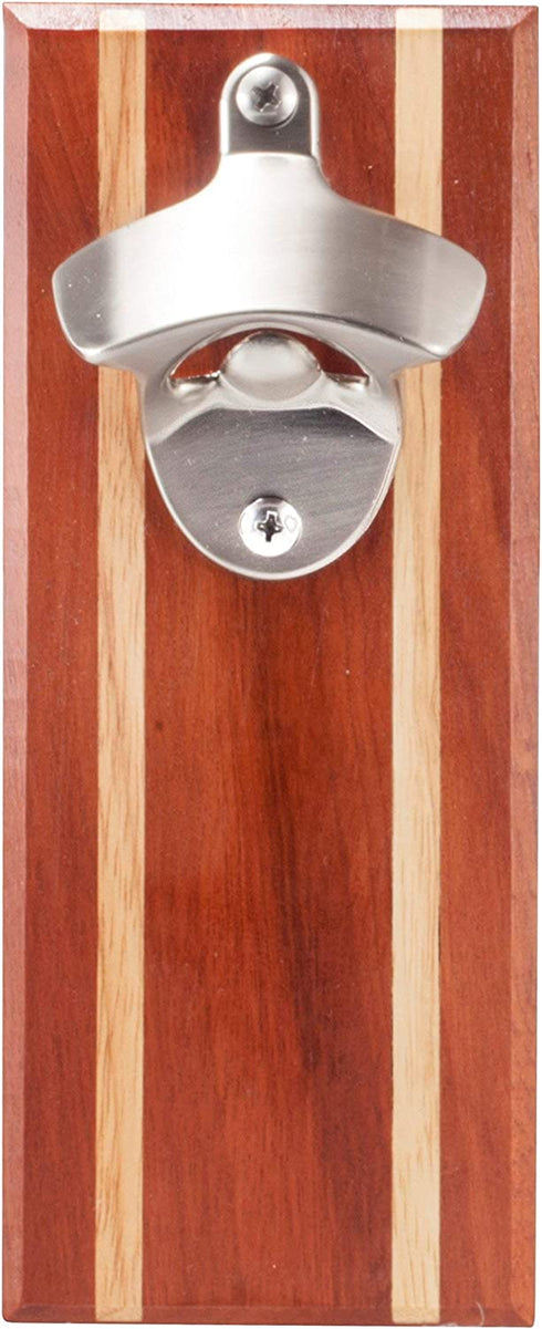 Bruntmor, CAPMAGS Strong Magnetic w/Zinc Alloy Beer Opener & Cap Catcher - Metal Magnetic (Epitong)