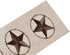 Texas Western Star Rustic Table Runner-Cotton linen-Long 90 inche Barn Star Dresser Scarves,Kitchen Coffee/Dining Farmhouse Cowboy Tablerunner for Country Home Living Room,Holiday Dinner Scarf Decor