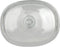 Corningware F-12C 1.5 Quart Oval Glass Lid for 1.5 Quart French White Oval Bakeware Dish Without Handles (Dish Sold Separately)