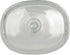 Corningware F-12C 1.5 Quart Oval Glass Lid for 1.5 Quart French White Oval Bakeware Dish Without Handles (Dish Sold Separately)