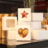 Ghilia 85pcs 4x4x2.5 Inches White Cake Boxes, Bakery Boxes with Window, Small Pastry Boxes, Cupcake Boxes, Gift Boxes for Candy, Chocolate, Donuts, Fruits and Party.