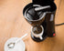 Mixpresso Mini Compact Drip coffee Maker With Brewing Basket, Black Small Coffee Pot, One Cup Brew, Gift For Men And Women (10.5oz)